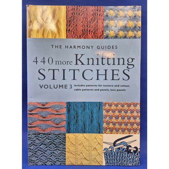 The Harmony Guides 450/440 Knitting Stitches 2 Volumes - Picture 4 of 15